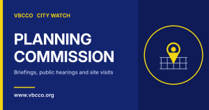 VBCCO City Watch: Planning Commission